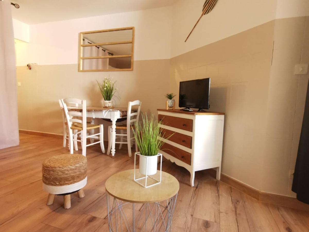 Appartement Cosy Sur La Presqu'Ile De Cap Coudalere Avec Piscine Ouverte Et Chauffee Le Barcares Luaran gambar