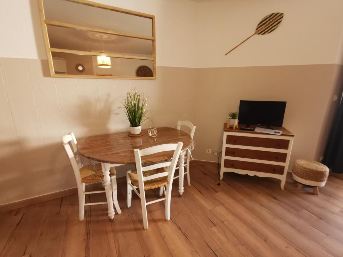 Appartement Cosy Sur La Presqu'Ile De Cap Coudalere Avec Piscine Ouverte Et Chauffee Le Barcares Luaran gambar